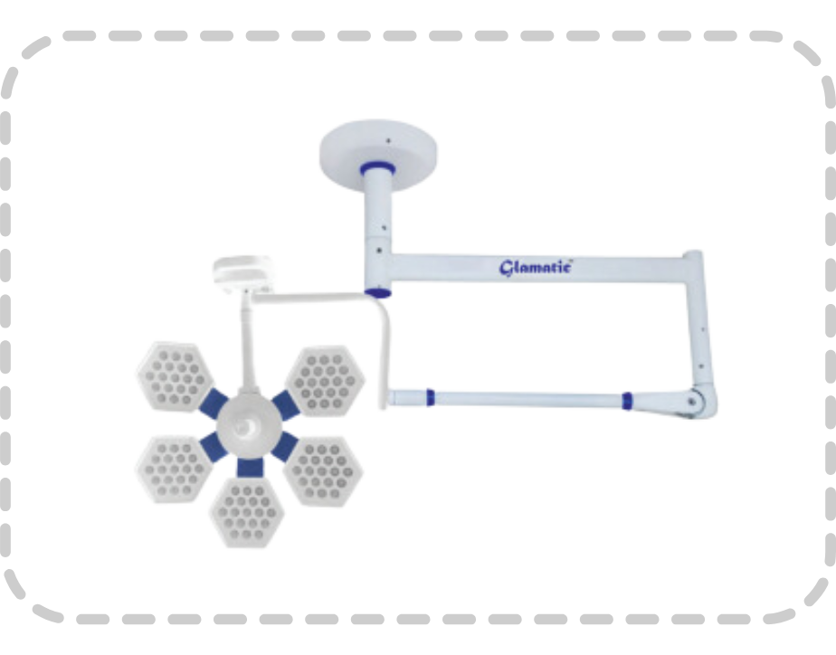 Single Dome OT Light - Glamatic eco